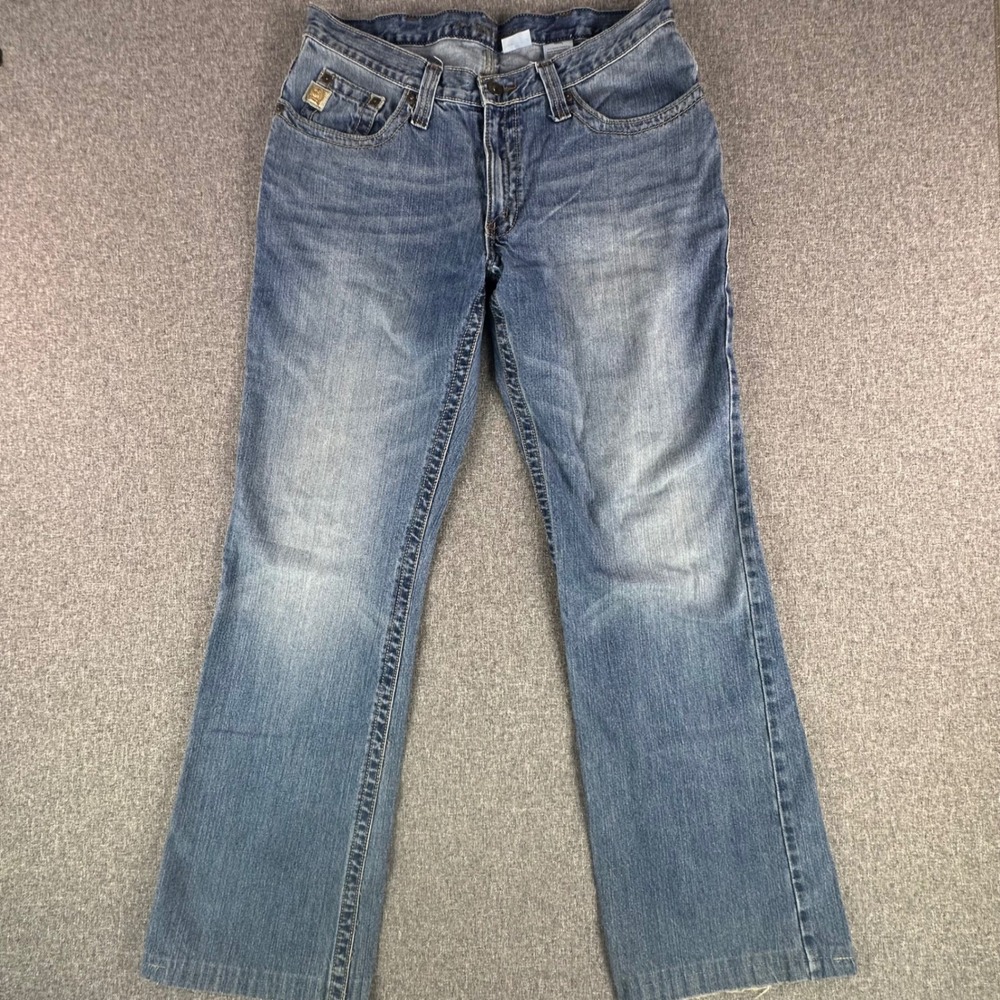 Cinch Jeans Mens 36x38 Tanner Blue Heavy Stitch MB96934002